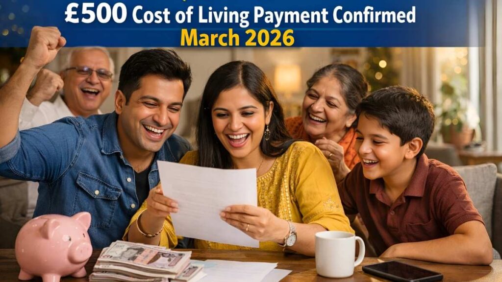 Good news £500 cost of living payment confirmed March 2026: eligibility criteria, claim process and deposit dates