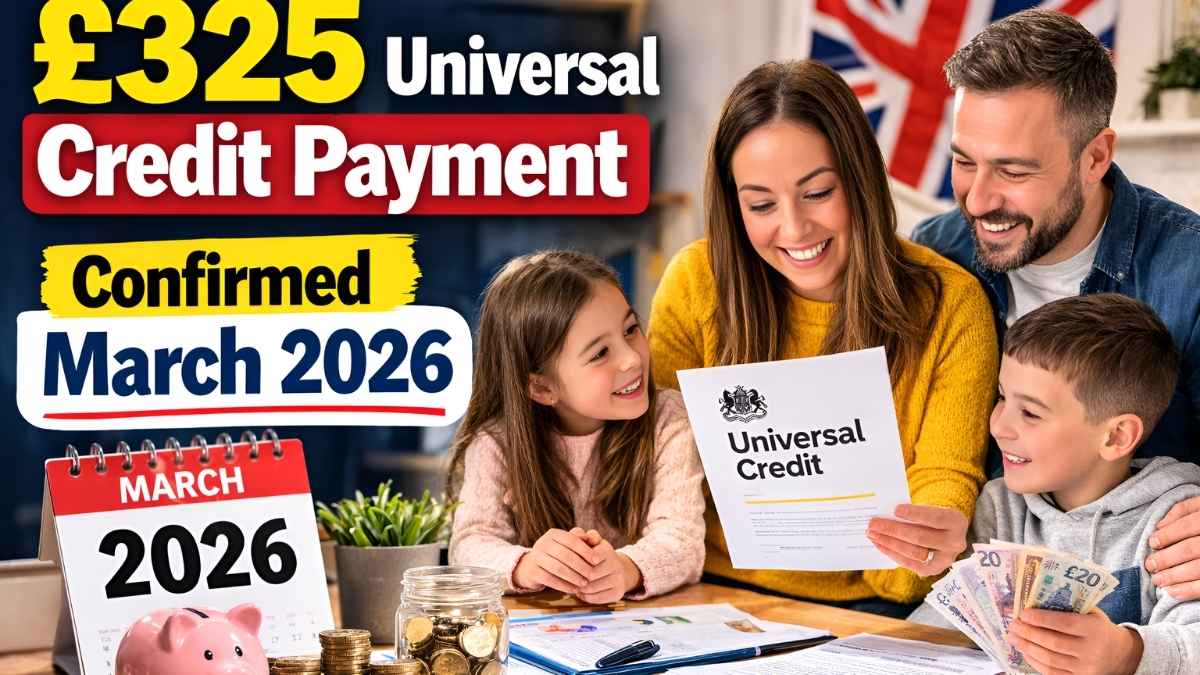 £325 Universal Credit payment confirmed March 2026: eligibility details, claim process and official deposit dates
