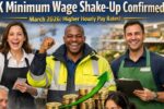 UK minimum wage shake up confirmed March 2026: higher hourly pay rates, eligibility changes and payment details