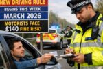 New driving rule begins this week March 2026: motorists face £140 fine risk, eligibility details and enforcement updates