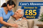 Carer’s Allowance Increase to £85 Weekly — Caregivers Eligible, Apply Through DWP, Payments Roll Out March 15, 2026